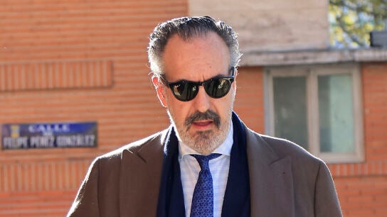 Jaime de Marichalar, en el funeral de Paloma Eulate Aznar