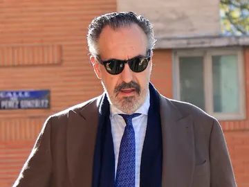 Jaime de Marichalar, en el funeral de Paloma Eulate Aznar Jaime de Marichalar, en el funeral de Paloma Eulate Aznar