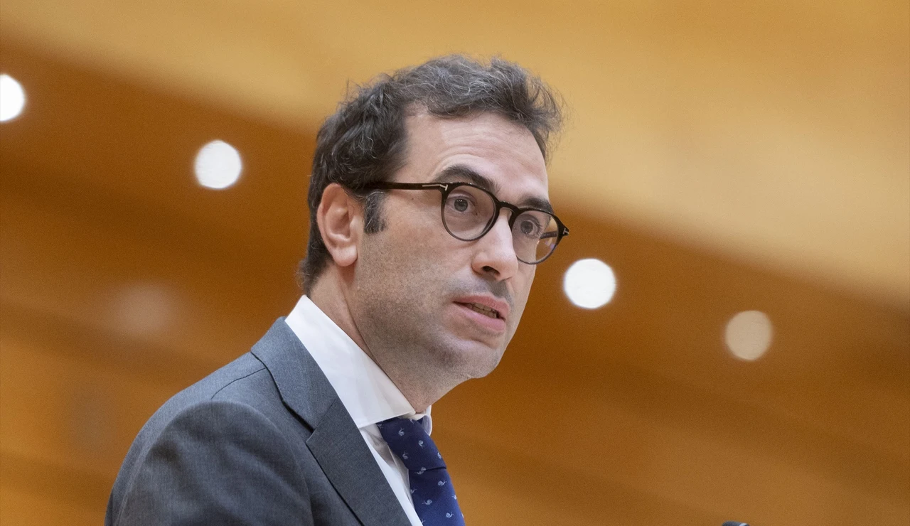 Carlos Cuerpo en el Senado