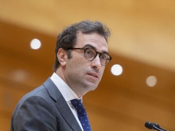 Carlos Cuerpo en el Senado