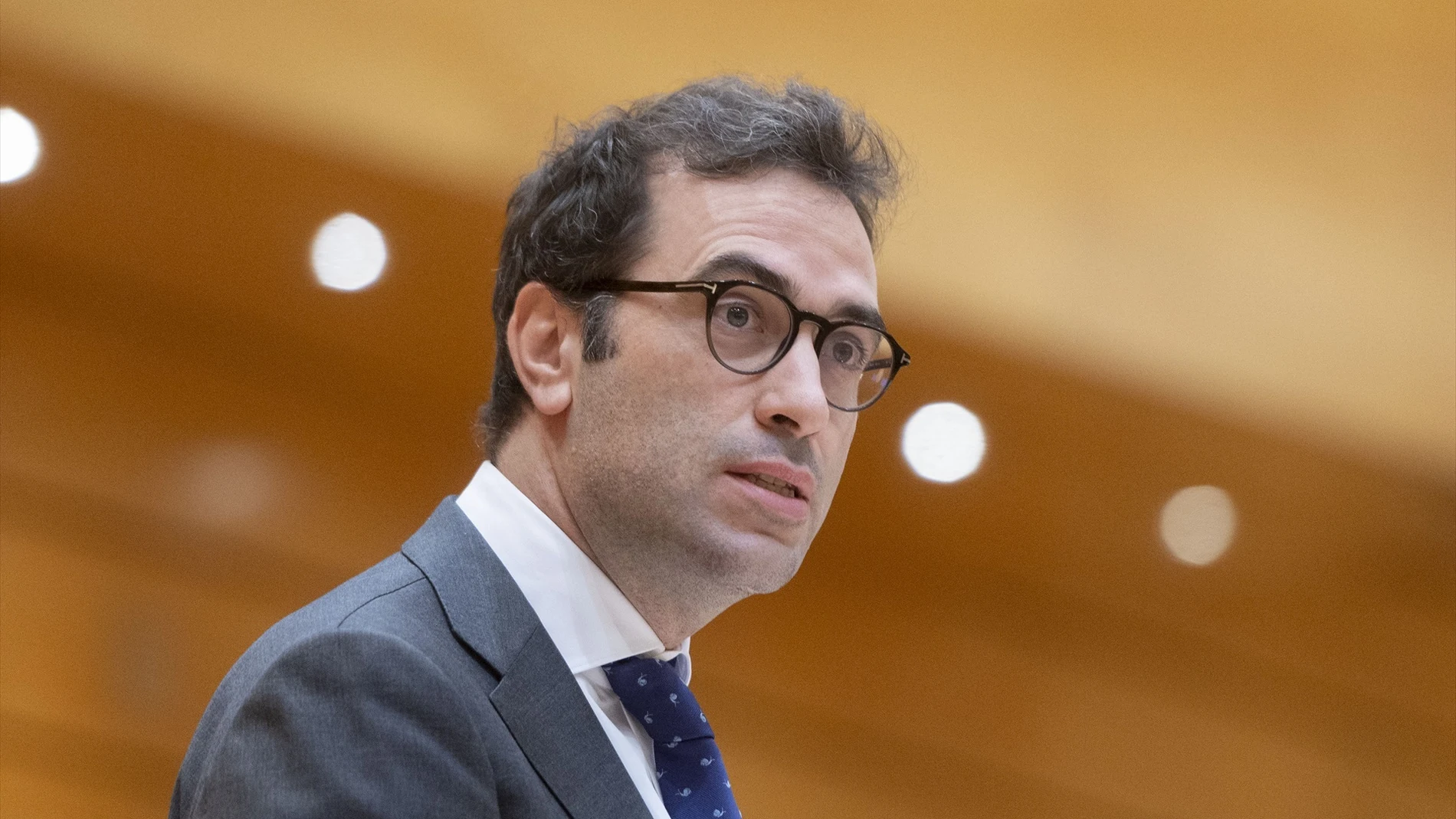 Carlos Cuerpo en el Senado Carlos Cuerpo en el Senado