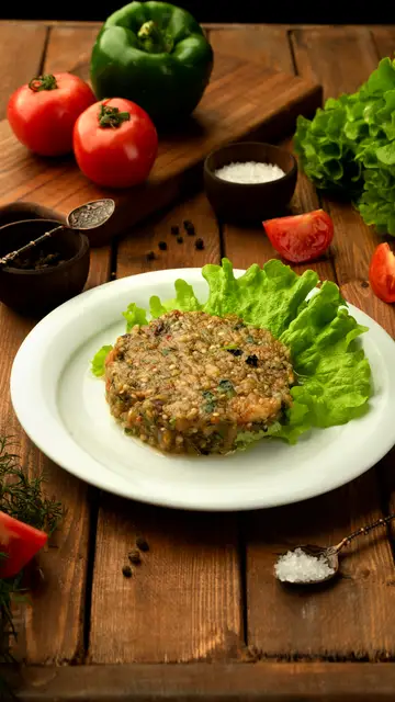 Hamburguesa vegetal Hamburguesa vegetal