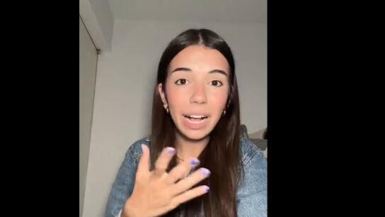 La influencer Elena Gortari