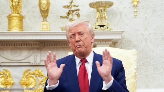 El presidente de EE. UU., Donald Trump El presidente de EE. UU., Donald Trump
