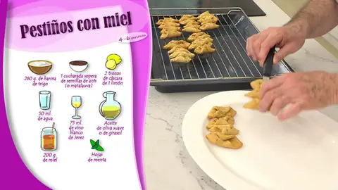 Ingredientes Pestiños con miel Ingredientes Pestiños con miel