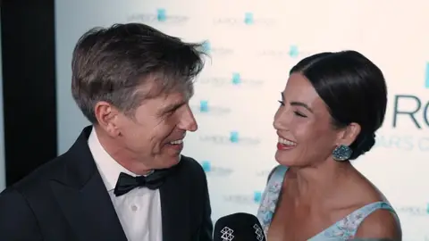 Manuel Díaz El Cordobés y Virginia Troconis en el 50 aniversario de la Roche Posay Manuel Díaz El Cordobés y Virginia Troconis en el 50 aniversario de la Roche Posay