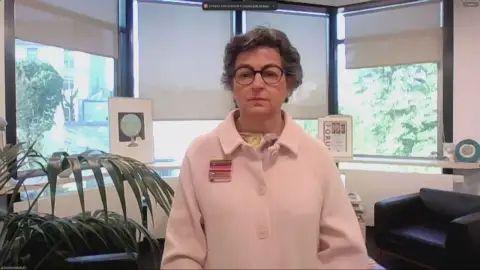 Arancha González Laya en Espejo Público. Arancha González Laya en Espejo Público.