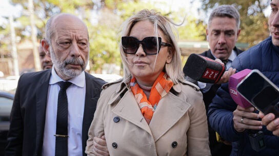 Ver&oacute;nica Ojeda, expareja de Maradona, en una imagen de archivo