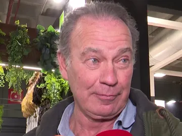 Bertín Osborne atendiendo a la prensa Bertín Osborne atendiendo a la prensa