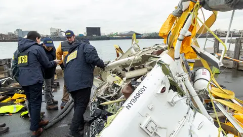 Investigación del accidente de helicóptero en Nueva York Investigación del accidente de helicóptero en Nueva York