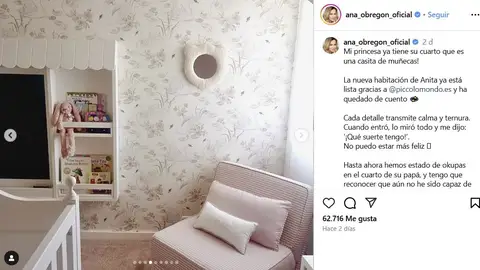 Nueva habitación de Ana Lequio Obregón Nueva habitación de Ana Lequio Obregón