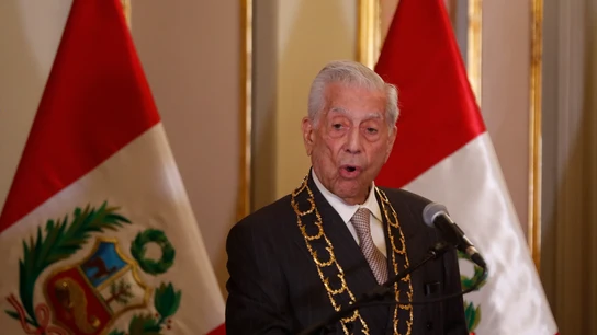 Mario Vargas Llosa, en una imagen de marzo de 2023 Mario Vargas Llosa, en una imagen de marzo de 2023