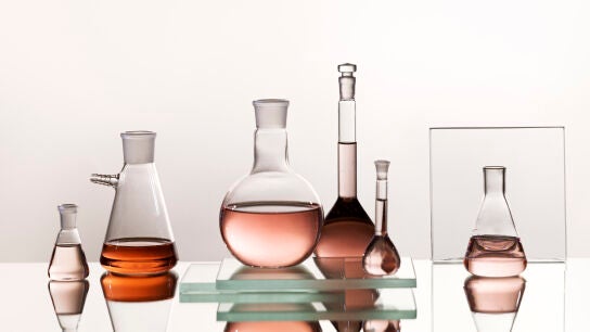 Imagen de archivo de un laboratorio de perfumes