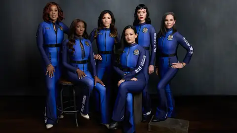 la primera misión solo de mujeres de Blue Origin: Katy Perry, la prometida de Bezos y más la primera misión solo de mujeres de Blue Origin: Katy Perry, la prometida de Bezos y más