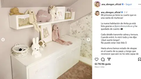 Nueva habitación de Ana Lequio Obregón Nueva habitación de Ana Lequio Obregón
