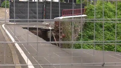 Destrozos en Tenerife por las lluvias Destrozos en Tenerife por las lluvias