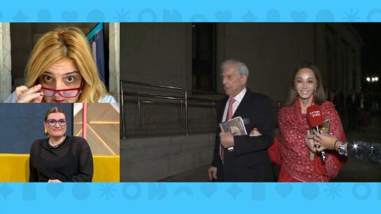 Pilar Vidal, Mario Vargas Llosa e Isabel Preysler