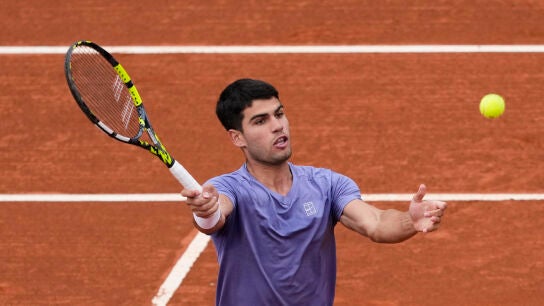 Alcaraz, en su debut en Barcelona ante Ethan Quinn