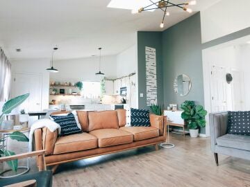 Sal&oacute;n comedor de una casa