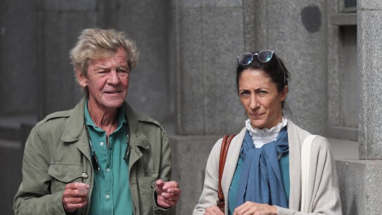 Ernesto de Hannover y Claudia Stilianopoulos en Madrid en 2021