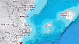 Torrevieja registra un terremoto de magnitud 2,8