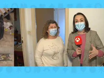 Casa okupada y basura Casa okupada y basura