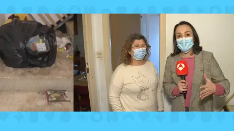 Casa okupada y basura Casa okupada y basura