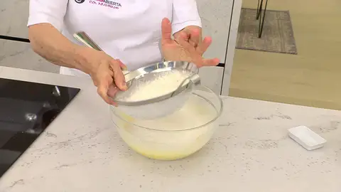 Tamiza la harina Tamiza la harina