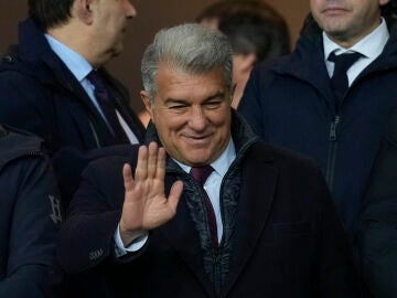 Joan Laporta, presidente del Barça