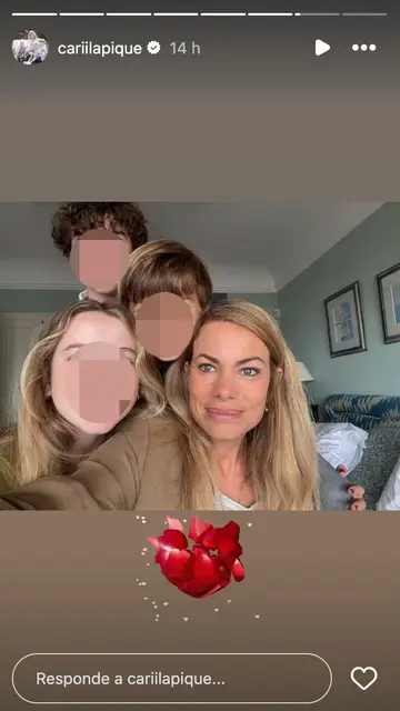 Carla Goyanes con sus hijos y sobrinos en Semana Santa Carla Goyanes con sus hijos y sobrinos en Semana Santa