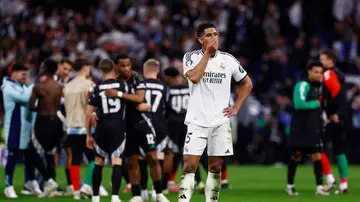 Bellingham, derrotado tras el partido Bellingham, derrotado tras el partido