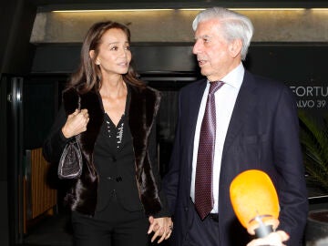 Isabel Preysler y Mario Vargas Llosa en 2016