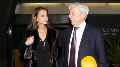 Isabel Preysler y Mario Vargas Llosa en 2016 Isabel Preysler y Mario Vargas Llosa en 2016