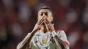 Bruno Henrique, delantero del Flamengo Bruno Henrique, delantero del Flamengo