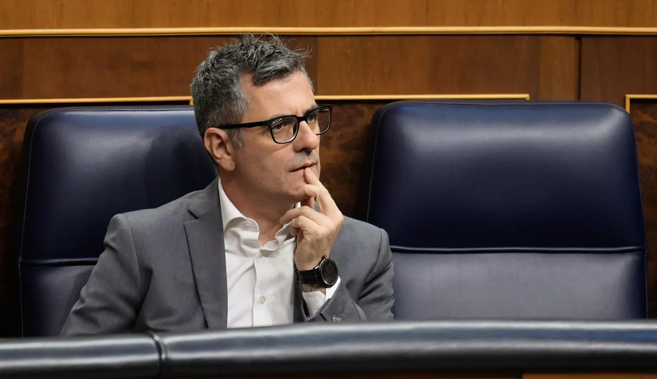 El ministro de Justicia, Félix Bolaños