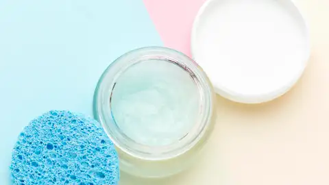 Cosmético azul Cosmético azul