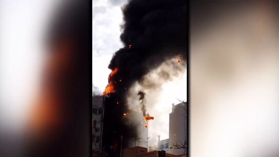 Incendio Castell&oacute;n