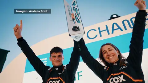 Andrea Font en la Fórmula E1 Series Andrea Font en la Fórmula E1 Series