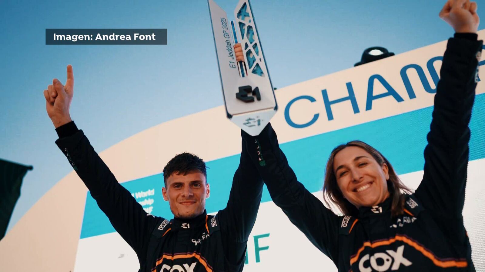 Cristina Lazarraga, la piloto de Fórmula E1 Series: 