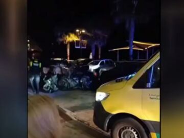 Imagen del accidente en Fuengirola