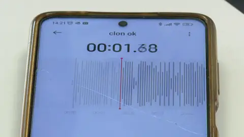 Voz clonada Voz clonada