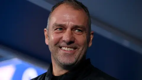 Hansi Flick en rueda de prensa Hansi Flick en rueda de prensa