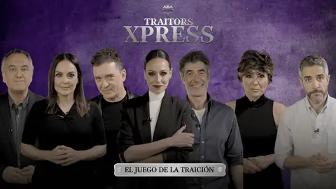 Juega a Traitors Xpress en nuestras redes sociales: ¿qué compañeros de Antena 3 son fieles y quiénes traidores? Juega a Traitors Xpress en nuestras redes sociales: ¿qué compañeros de Antena 3 son fieles y quiénes traidores?