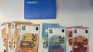Un repartidor encuentra en Poio 600 euros y los lleva a la policía Un repartidor encuentra en Poio 600 euros y los lleva a la policía