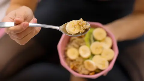 Plátano y avena Plátano y avena