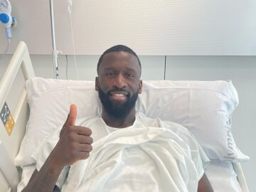 Antonio Rüdiger, tras su operación 