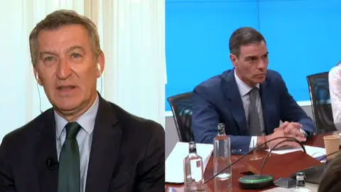 Feijóo en 'Espejo Público' Feijóo en 'Espejo Público'