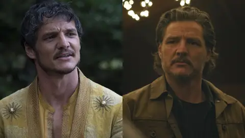Pedro Pascal en Juego de Tronos y The Last of Us Pedro Pascal en Juego de Tronos y The Last of Us
