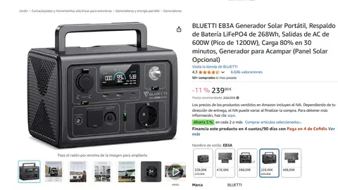 Generador eléctrico Bluetti Generador eléctrico Bluetti