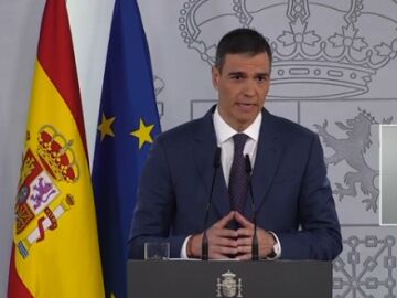 Comparecencia de Pedro Sánchez